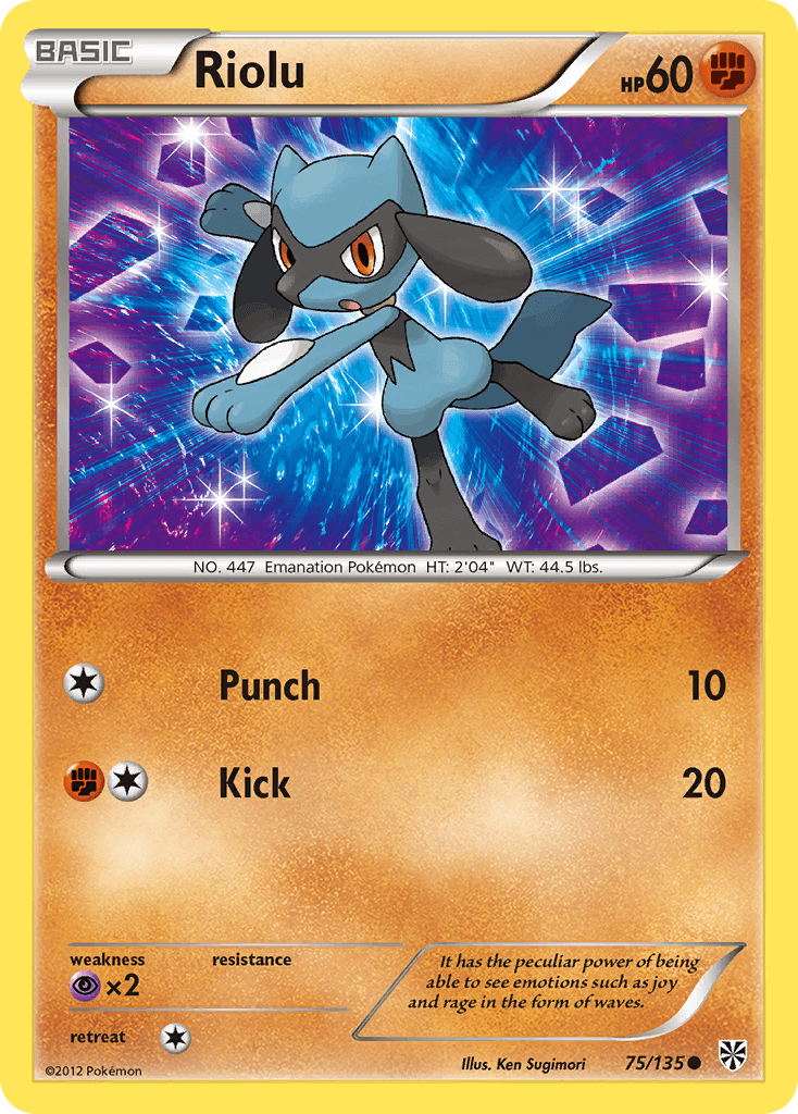 Riolu [Reverse Holo]