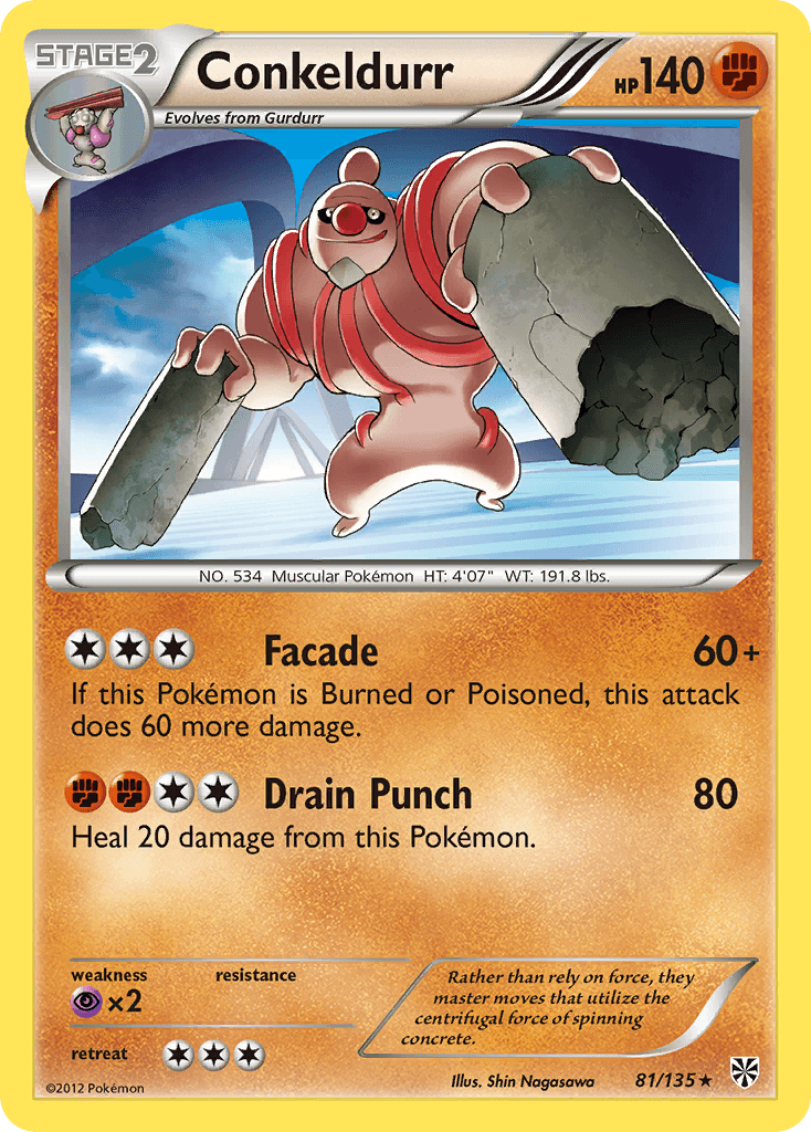 Conkeldurr [Reverse Holo]