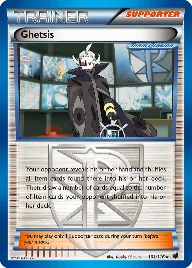 Ghetsis [Reverse Holo]