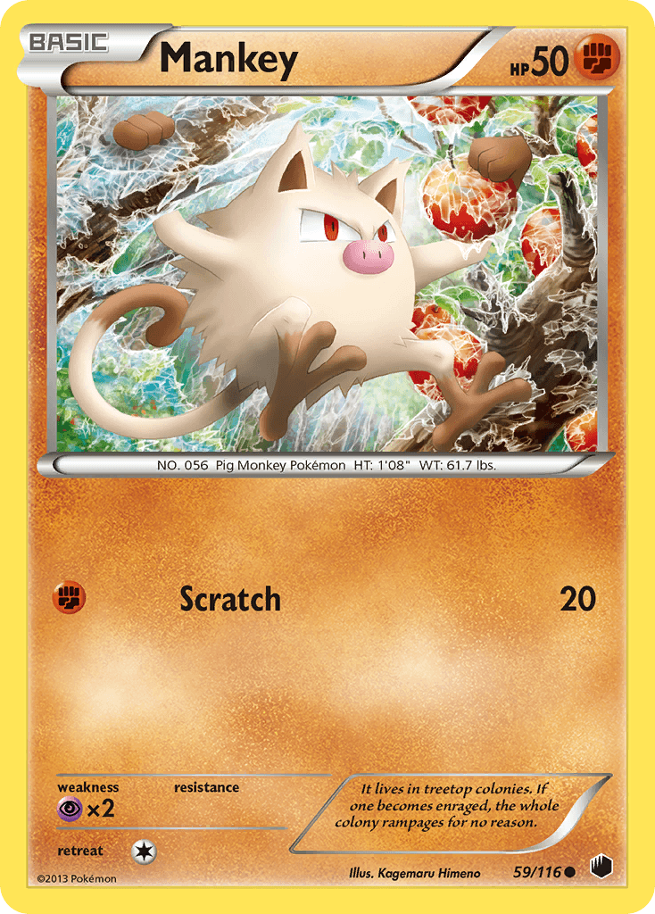 Mankey [Reverse Holo]