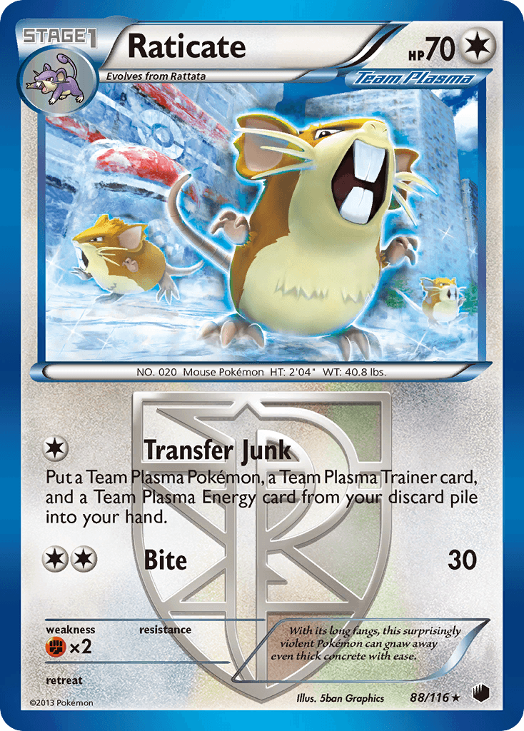 Raticate [Reverse Holo]