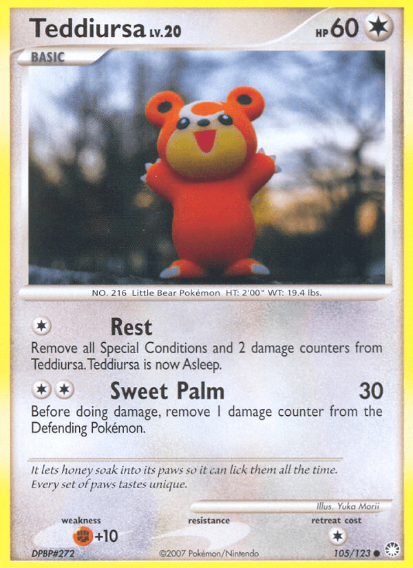 Teddiursa [Reverse Holo]