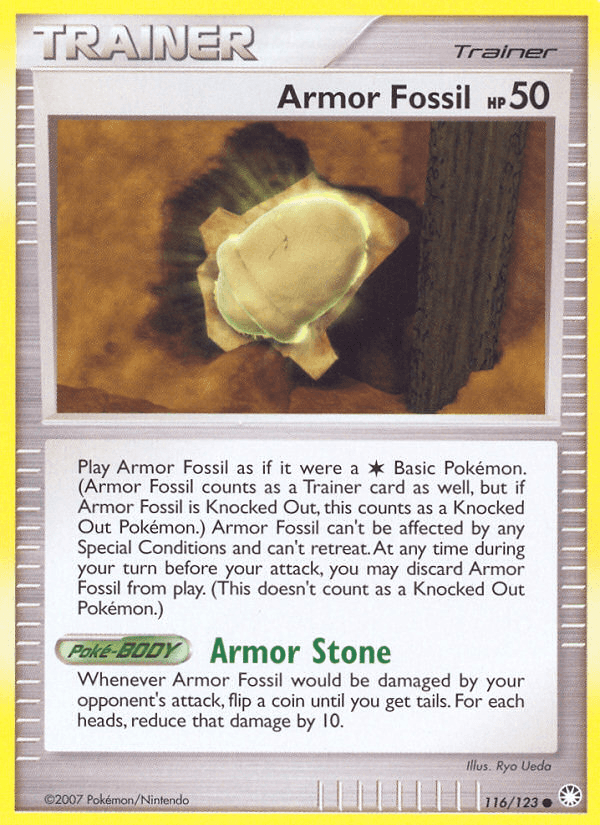 Armor Fossil [Reverse Holo]
