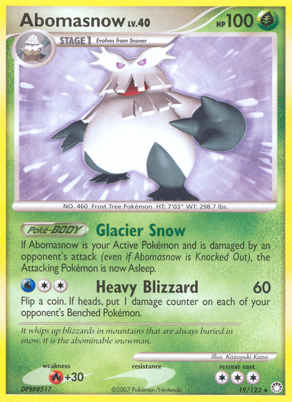Abomasnow [Reverse Holo]