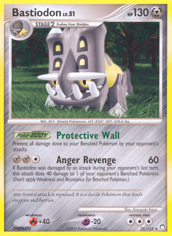 Bastiodon [Reverse Holo]