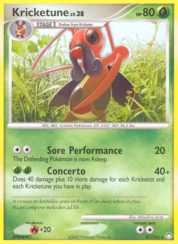 Kricketune [Reverse Holo]