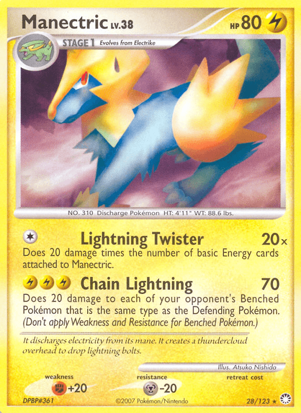 Manectric [Reverse Holo]