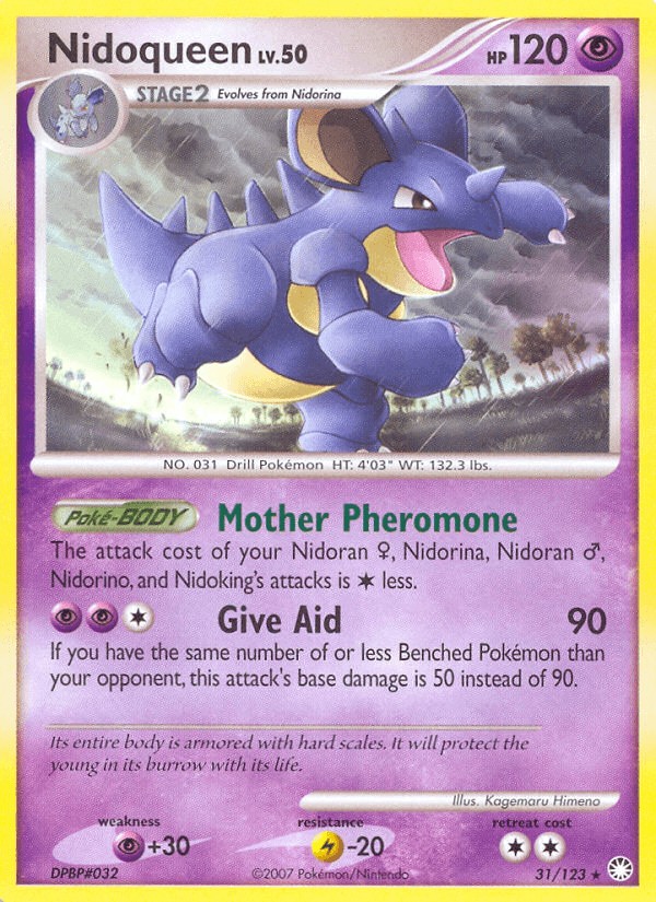 Nidoqueen [Reverse Holo]