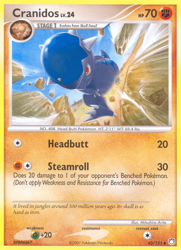 Cranidos [Reverse Holo]