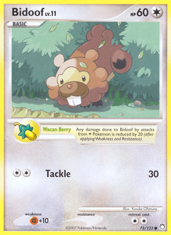 Bidoof [Reverse Holo]