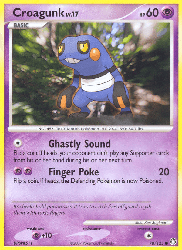 Croagunk [Reverse Holo]