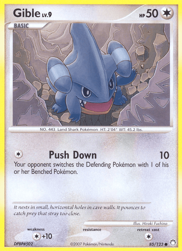 Gible [Reverse Holo]