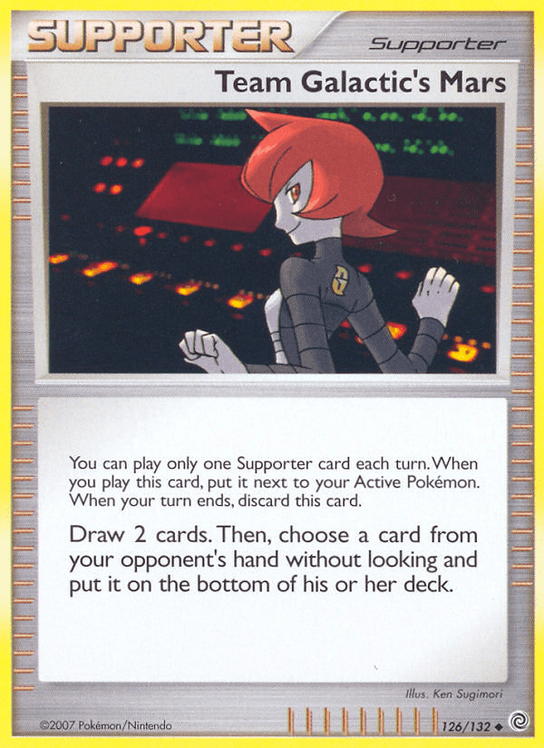 Team Galactic's Mars [Reverse Holo]