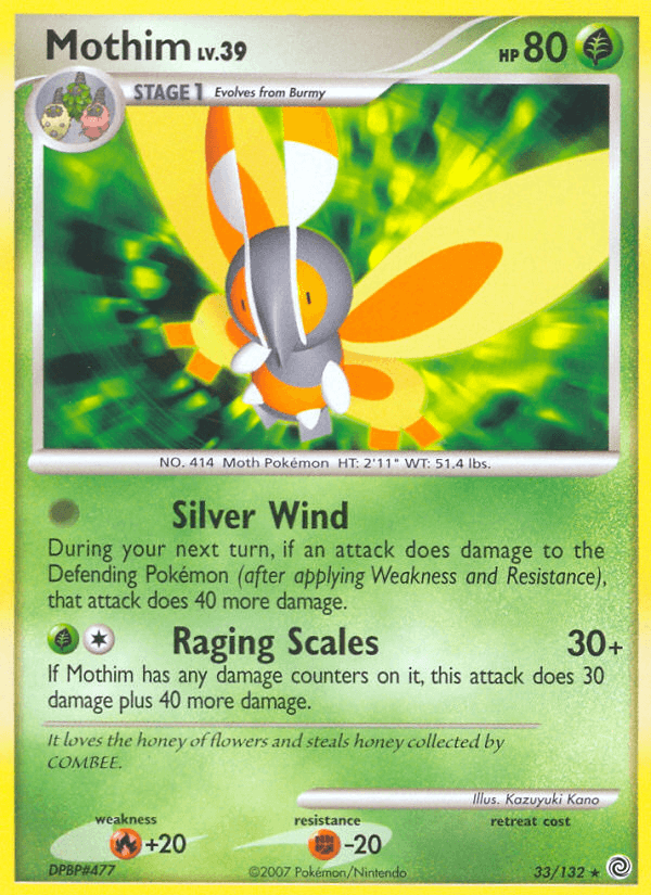 Mothim [Reverse Holo]