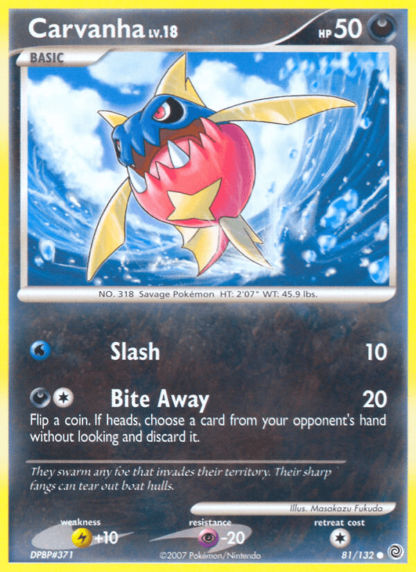 Carvanha [Reverse Holo]