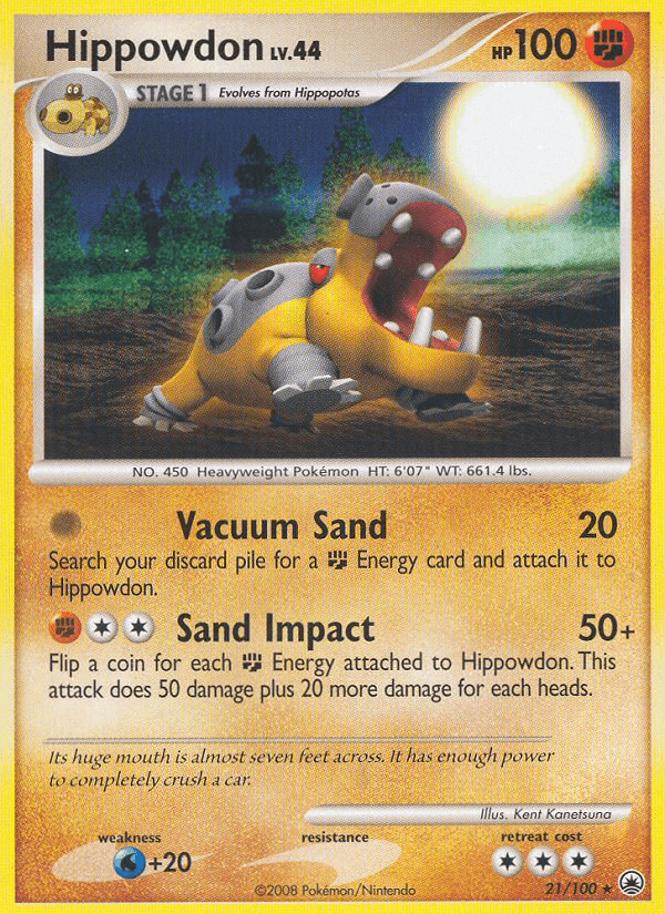 Hippowdon [Reverse Holo]