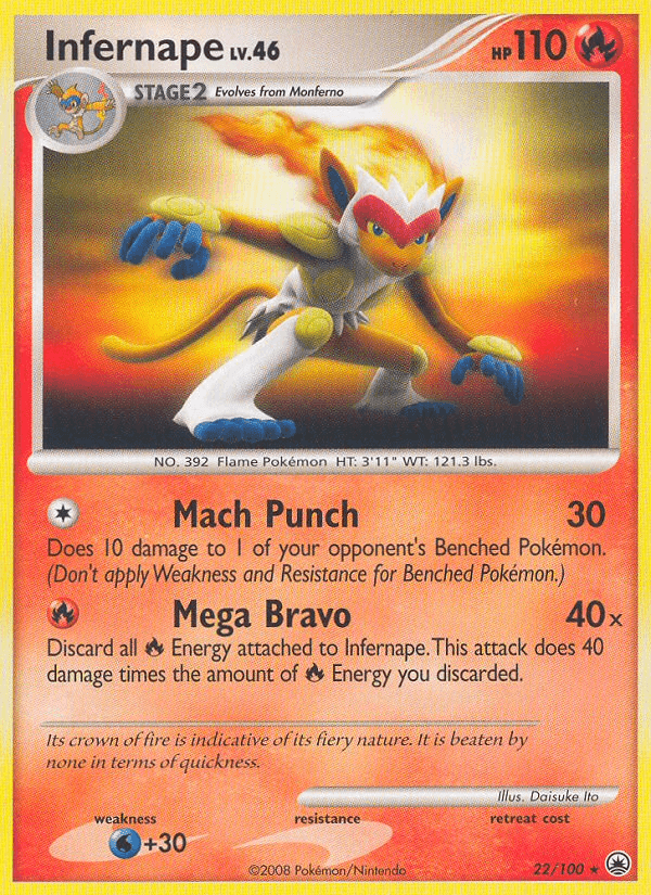 Infernape [Reverse Holo]