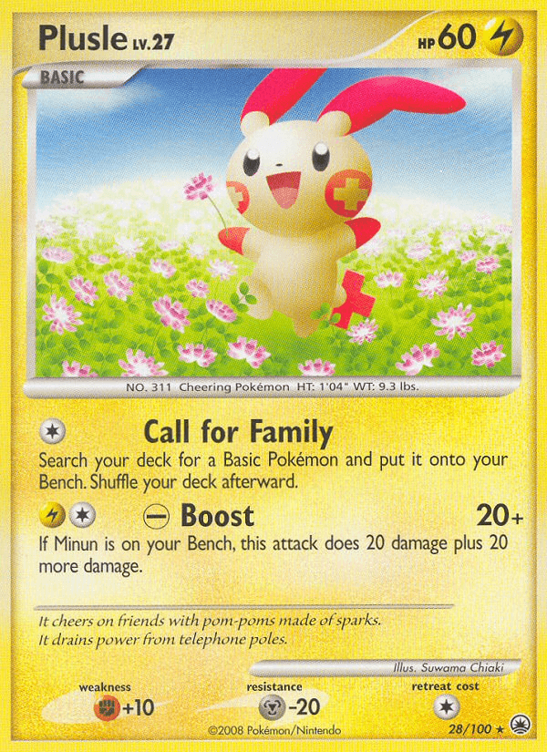 Plusle [Reverse Holo]