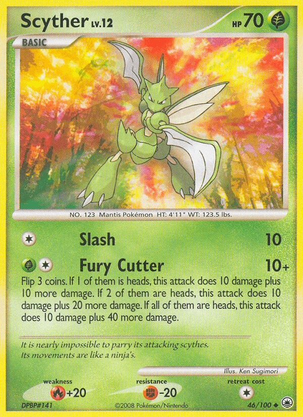 Scyther [Reverse Holo]