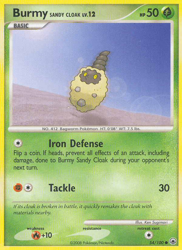 Burmy Sandy Cloak [Reverse Holo]