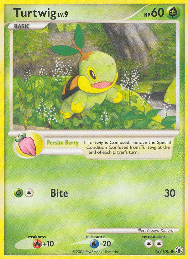 Turtwig [Snowflake Stamped]