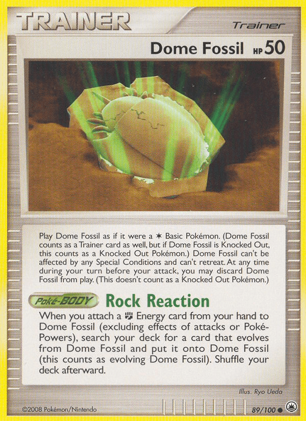 Dome Fossil [Reverse Holo]