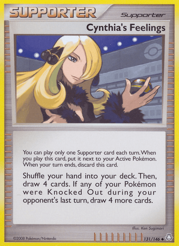 Cynthia's Feelings [Reverse Holo]