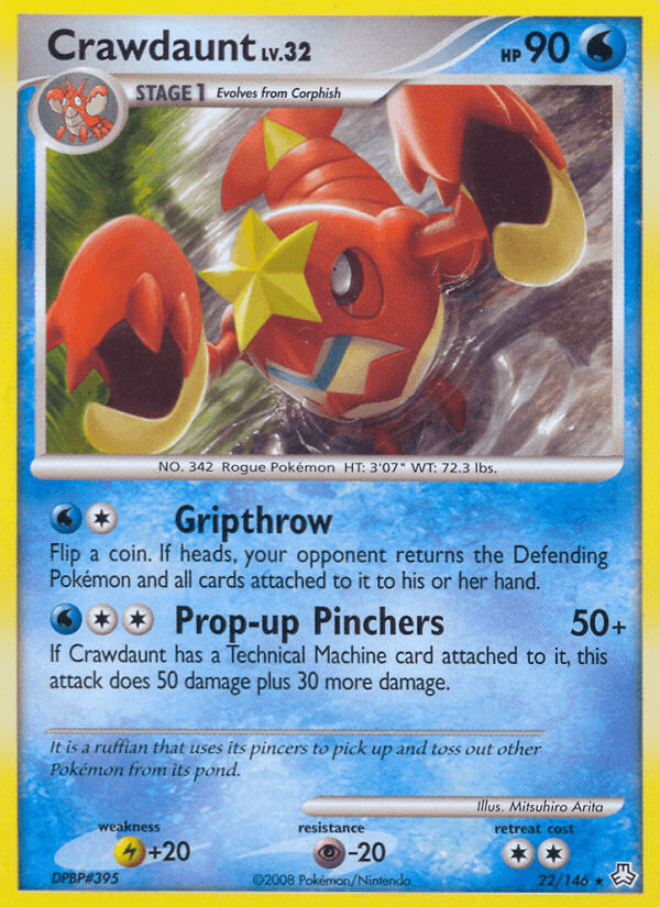 Crawdaunt [Reverse Holo]