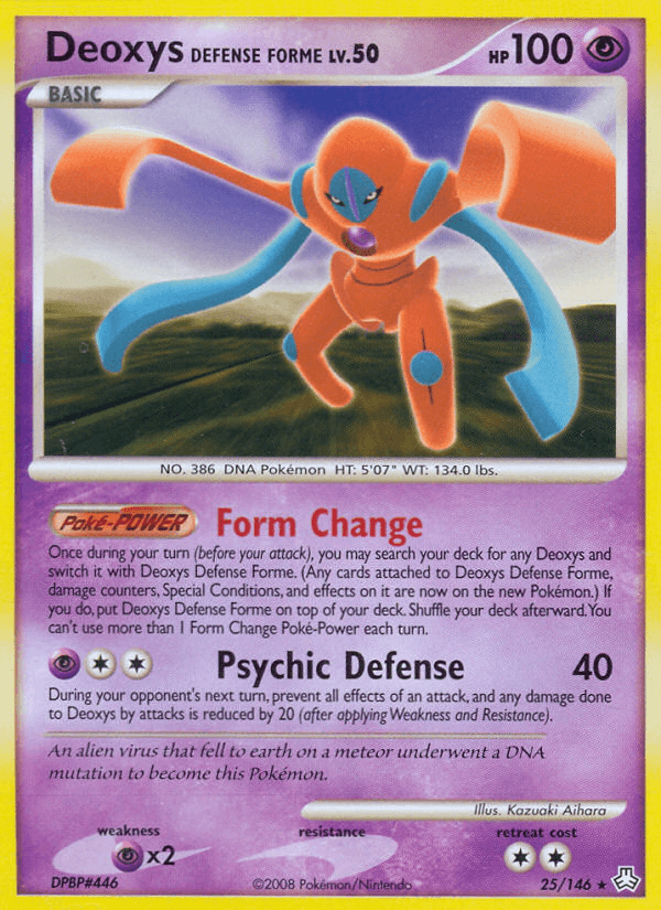 Deoxys Defense Forme [Defense Reverse Holo]