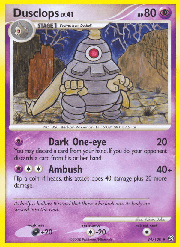 Dusclops [Reverse Holo]