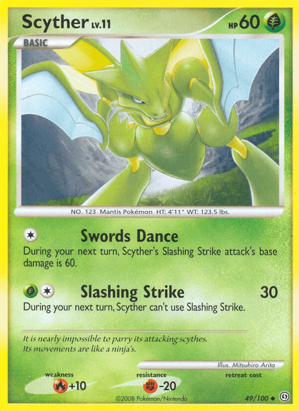 Scyther [Reverse Holo]