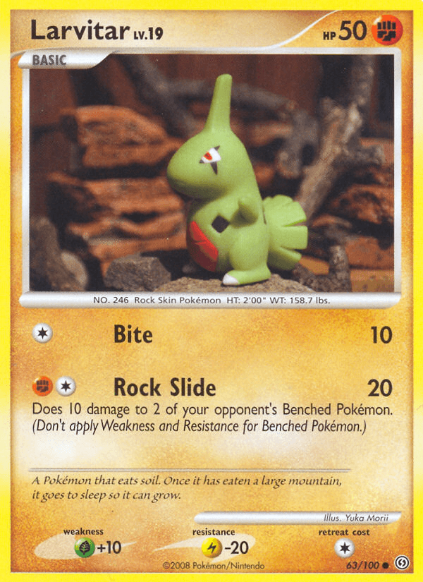 Larvitar [Reverse Holo]