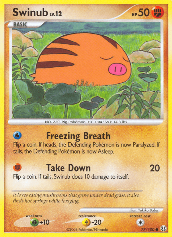 Swinub [Reverse Holo]