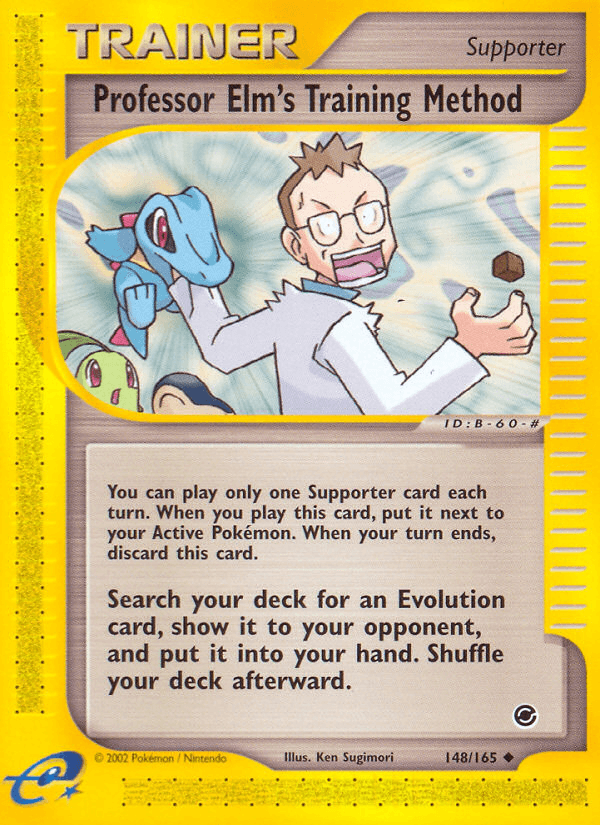Professor Elm's Training Method [Reverse Holo]