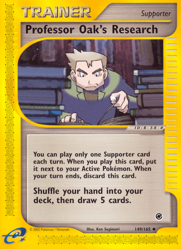 Professor Oak's Research [Reverse Holo]