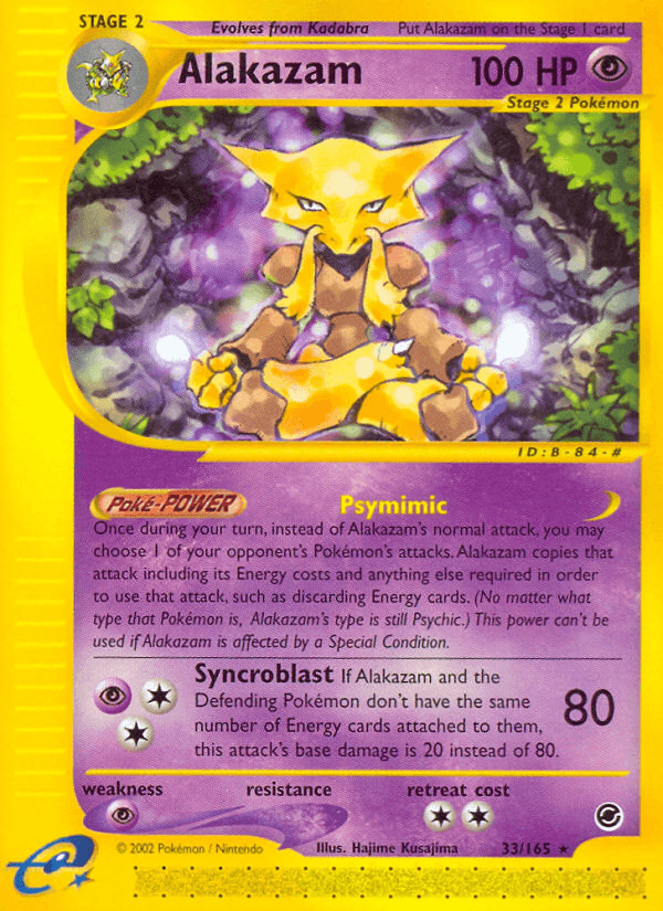 Alakazam [Reverse Holo]