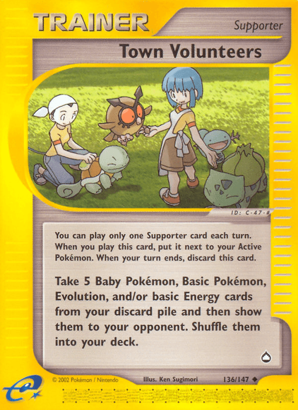 Town Volunteers [Reverse Holo]