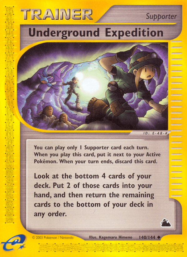 Underground Expedition [Reverse Holo]