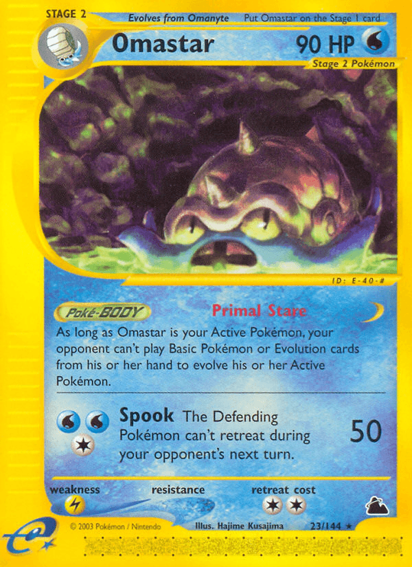 Omastar [Reverse Holo]