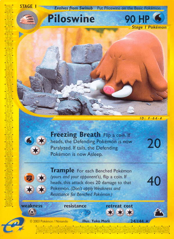 Piloswine [Reverse Holo]