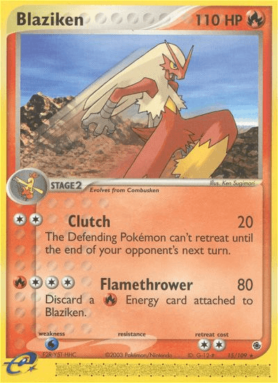 Blaziken [Reverse Holo]