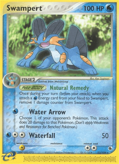 Swampert [Reverse Holo]