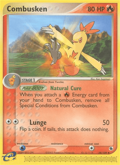 Combusken [Reverse Holo]