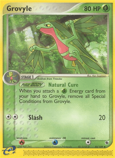 Grovyle [Reverse Holo]