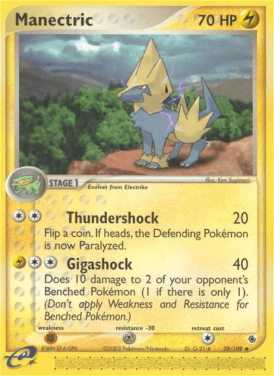 Manectric [Reverse Holo]