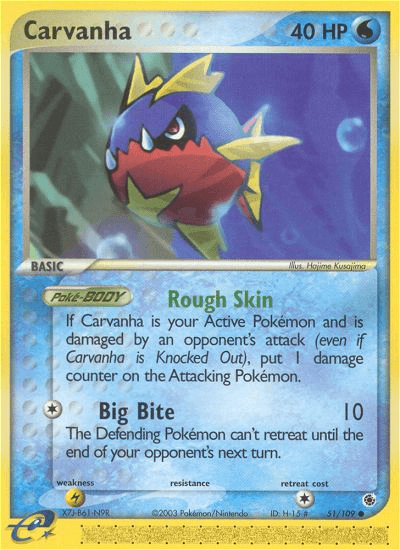 Carvanha [Reverse Holo]