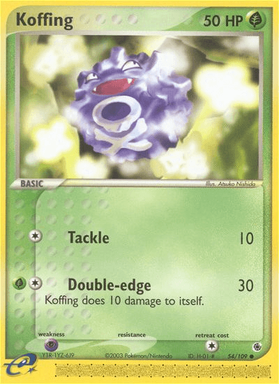 Koffing [Reverse Holo]