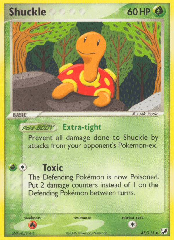 Shuckle [Reverse Holo]