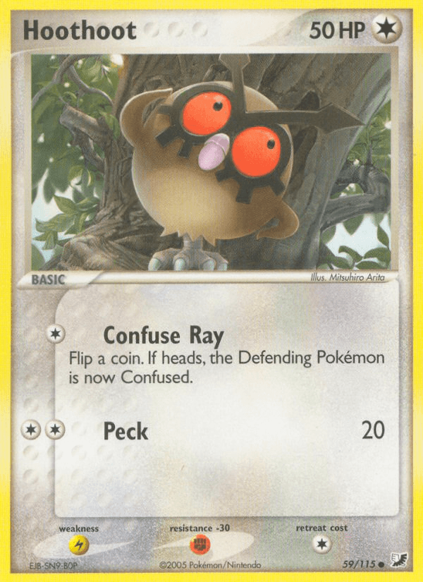 Hoothoot [Reverse Holo]
