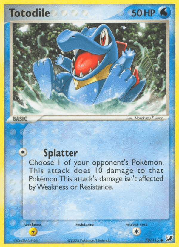 Totodile [Reverse Holo]